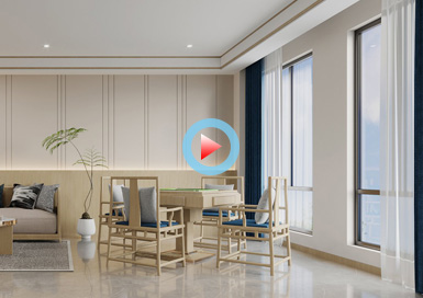 高檔棋牌會所設計全景案例