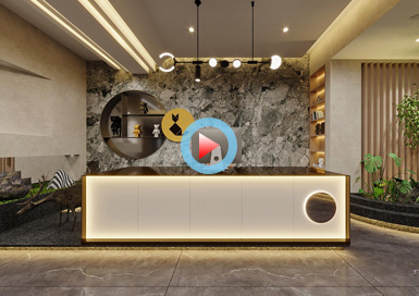 企業辦公室設計全景案例