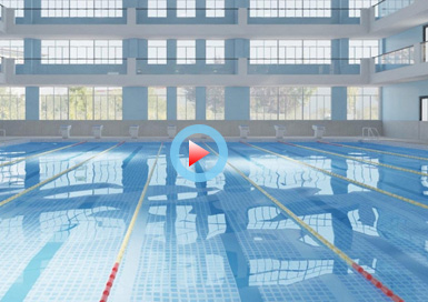 杭州專業運動館設計全景案例