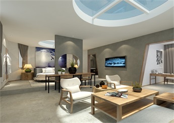 古村景區民宿裝修設計效果圖